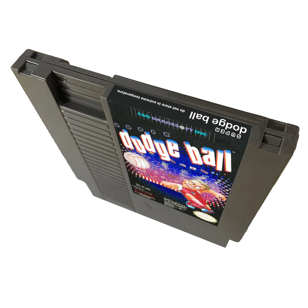 Классическая игра Super Dodge Ball для NES Super Games, 72 контакта, 8-битный игровой картридж, для игровой консоли NES в стиле ретро — английский