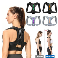 Adjustable Back Shoulder Posture Corrector Belt Clavicle Spine Support Reshape Your Body Home Office Sport Upper Back Neck Brace