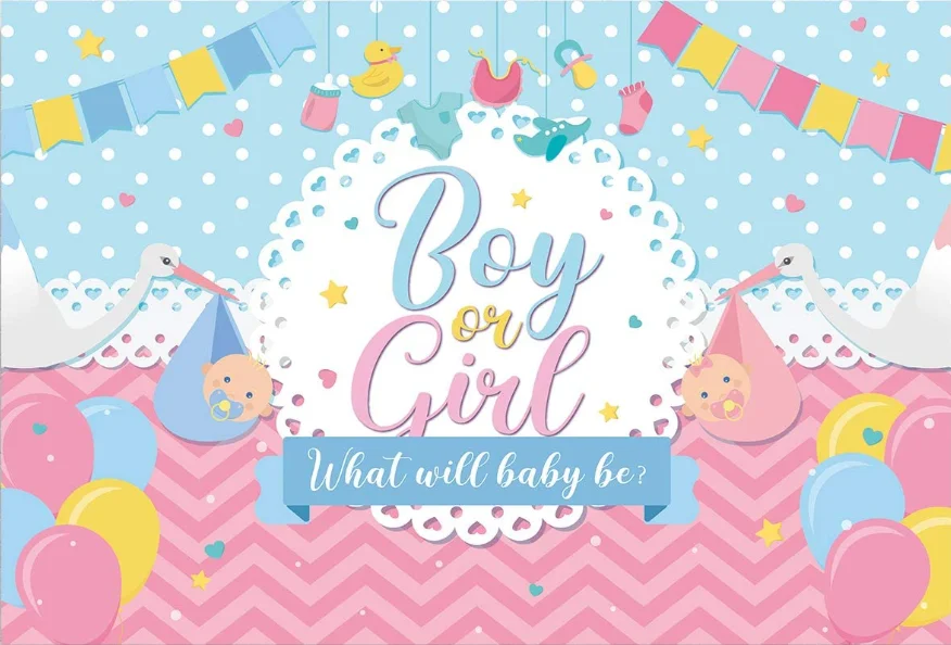 Giới Tính Tiết Lộ Chủ Đề Bé Trai Hoặc Bé Gái Tắm Cho Bé Đảng Chụp Ảnh Phông Nền Màu Xanh Hồng Giới Tính Tiết Lộ Cho Bé Đảng Nền