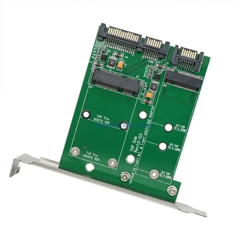 Msata To Adapter 2.5 Inch M.2 To Adapter Board 6Gdps SSD Adapter M.2 NGFF And Msata SSD Adapter