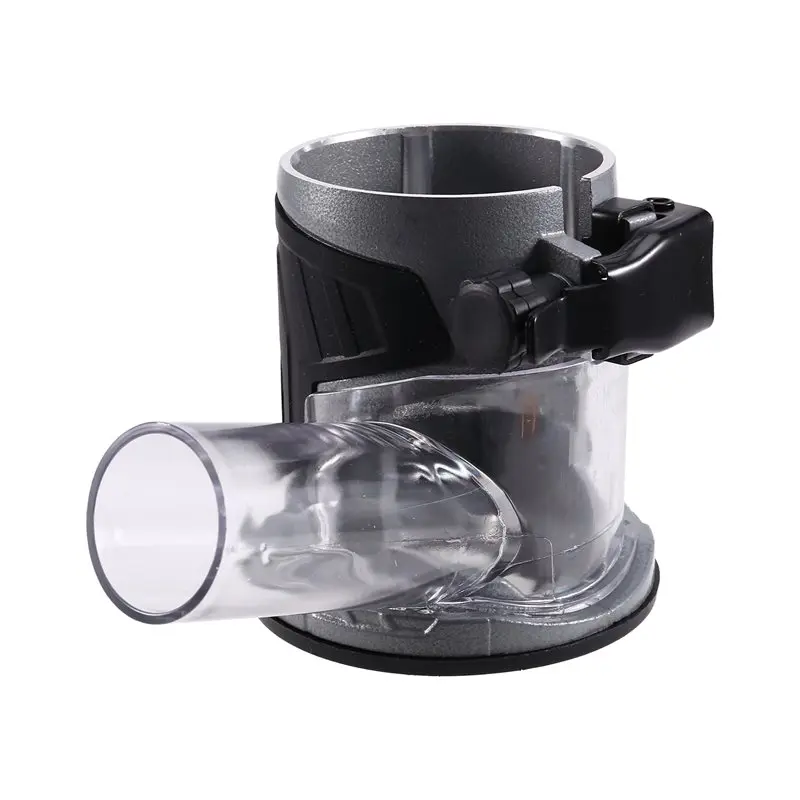 

High Strength Dust Collection For Trimming Machine Compatible Adjustable Aluminum Alloy Plunge Router Base, Enhanced Stability E
