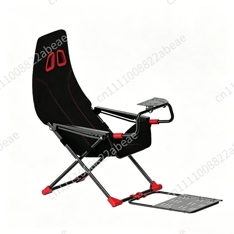 Racing game steering wheel bracket folding racing emulator bracket seat portable