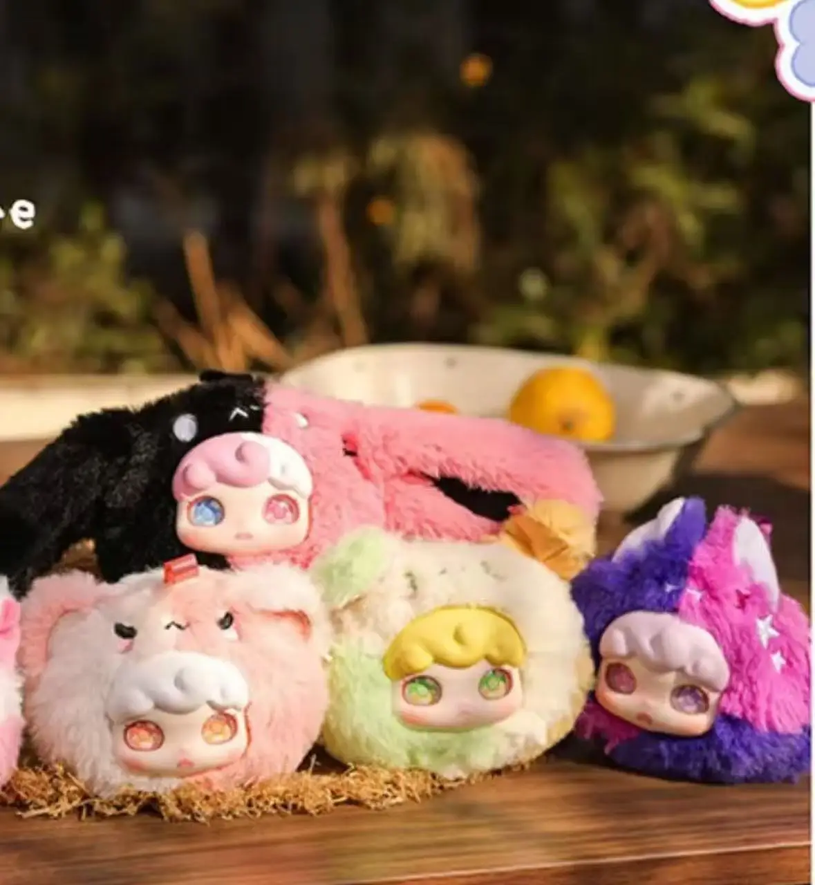 

Domi Splice World Series Plush Blind Box Cute Cartoon Small Pendant Desktop Exquisite Small Ornament Surprise Mystery Box Gift