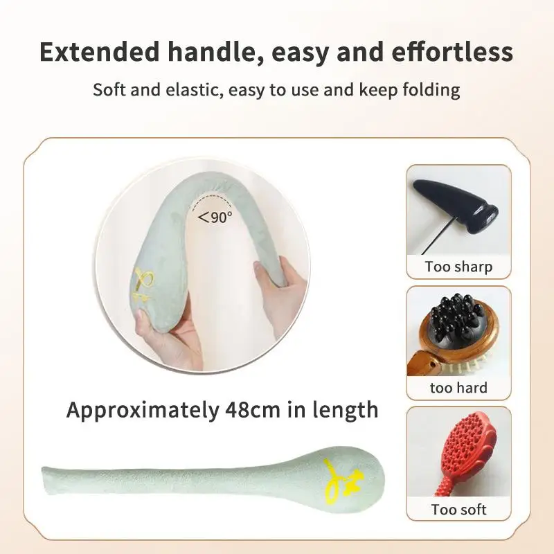 Versatile Meridian Massage Hammer for Effective Back Bumping and Pain Relief