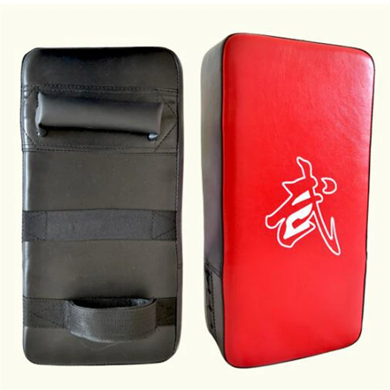 Fitness Taekwondo Kick Pad 1 sacco da boxe tappetino da boxe Sandbag attrezzatura da allenamento in pelle PU Muay Thai Foot Target Thai Foot Targe