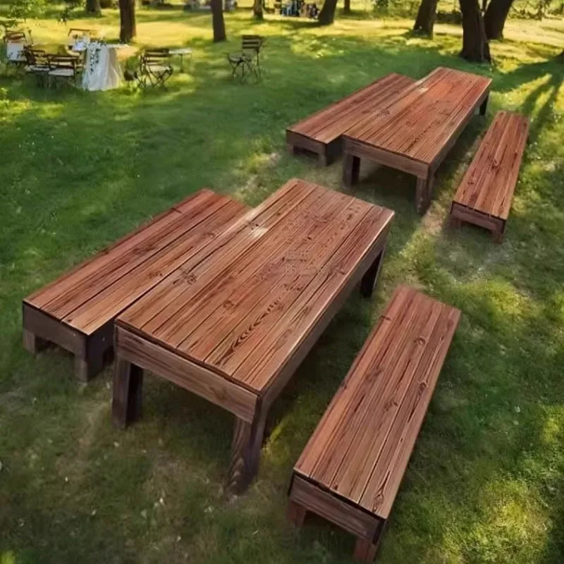 مجموعات أثاث الحدائق البلاستيكية الرجعية أثاث الحدائق المعدنية الحديثة مجموعات الشاطئ في الهواء الطلق Loungeset Garten أثاث الحدائق في الهواء الطلق #2