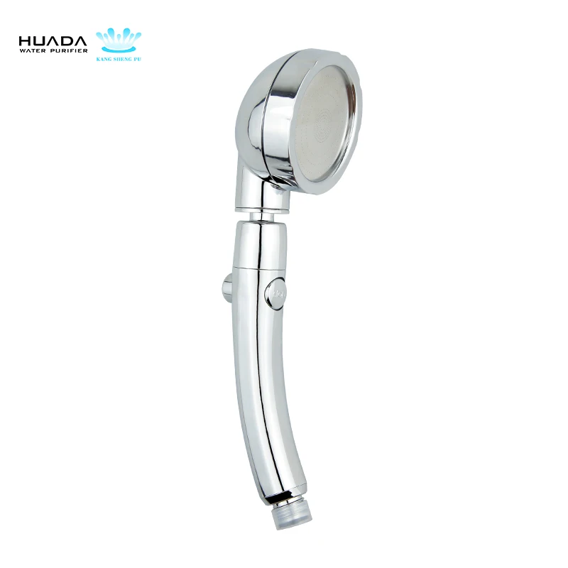 

Multifunctional Water Saving Rainfall Shower Head Handheld Waterfall ABS for Bathroom Activated Carbon Household Tap
