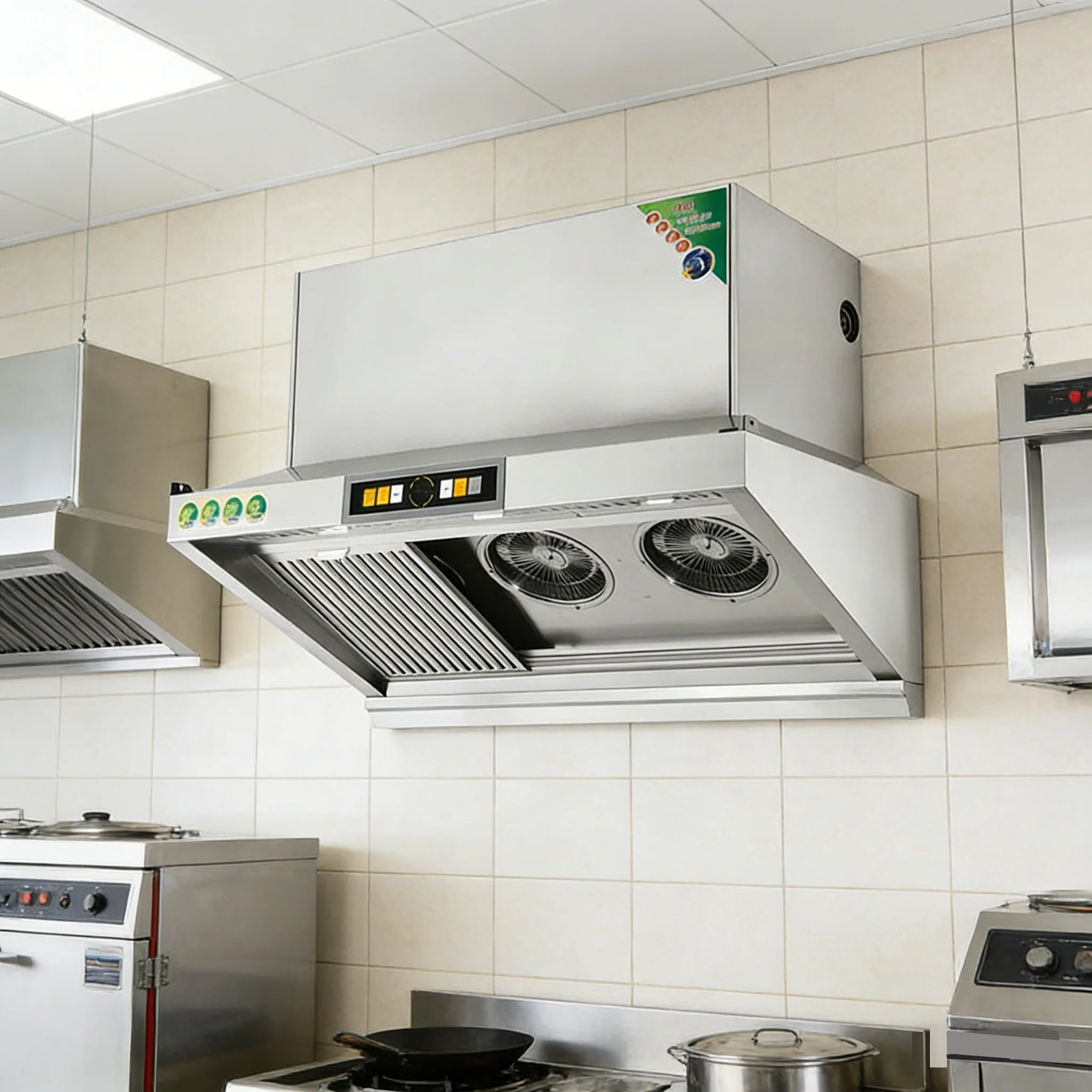 Electric Range Hood Smoke Fume Ventless Range Hood Ductless Range Hood