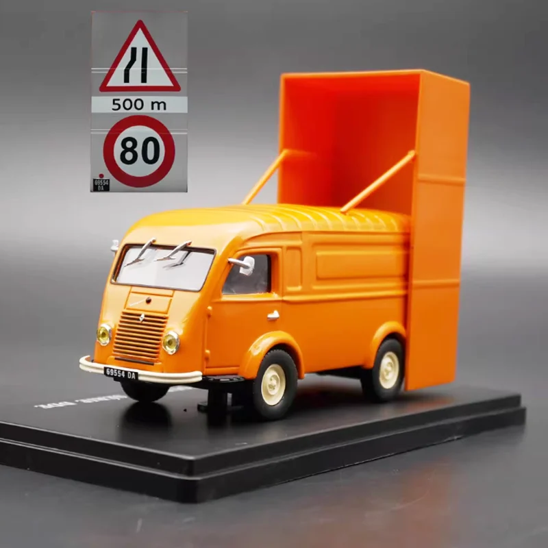 IXO Diecast 1:43 Scale FOURGON Highway Maintenance Vehicle Alloy Car Model Simulation Toy Collection Gift Static Display