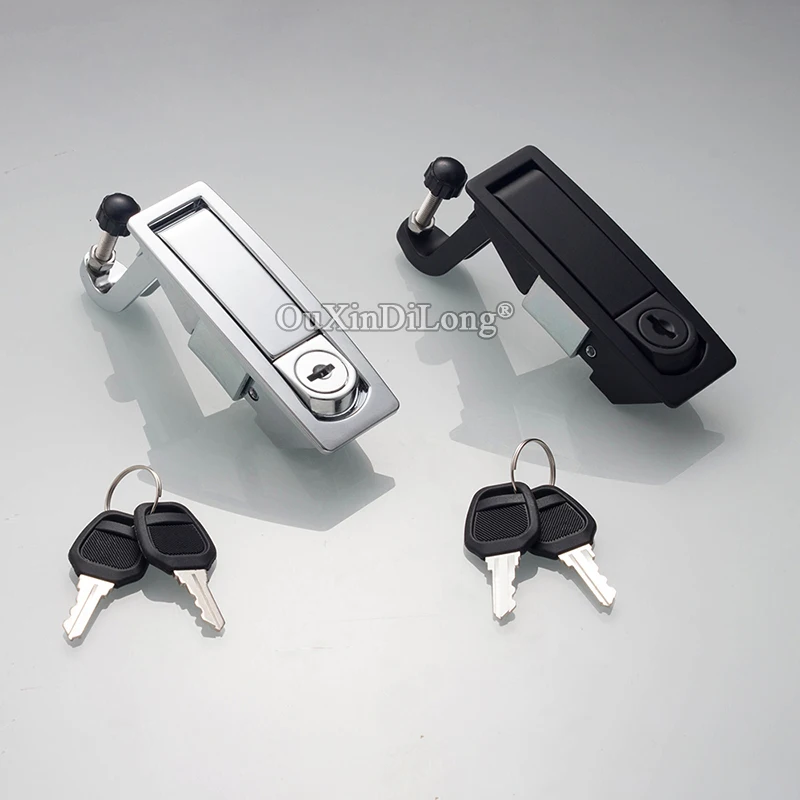 NEW 4PCS Industrial Machinery Cabinet Panel Cam Locks Push Button Pop Up Distribution Box Lock Switch Electric Cabinet Door Lock