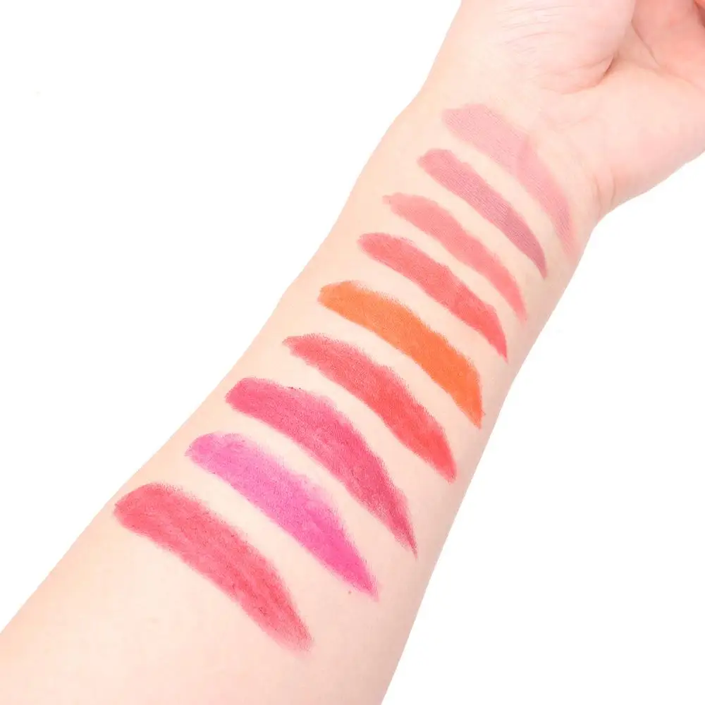 ホットセール　メイクアップ　コスメ　防水　マットリップスティックペンシル　ヌードベルベットリップグロス