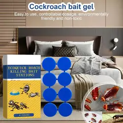 Roach Bait Gel Cockroach Repelling Bait Small Roach Baits Cockroach & Roach Repelling Bait Safe Effective Roach Trap For Home &