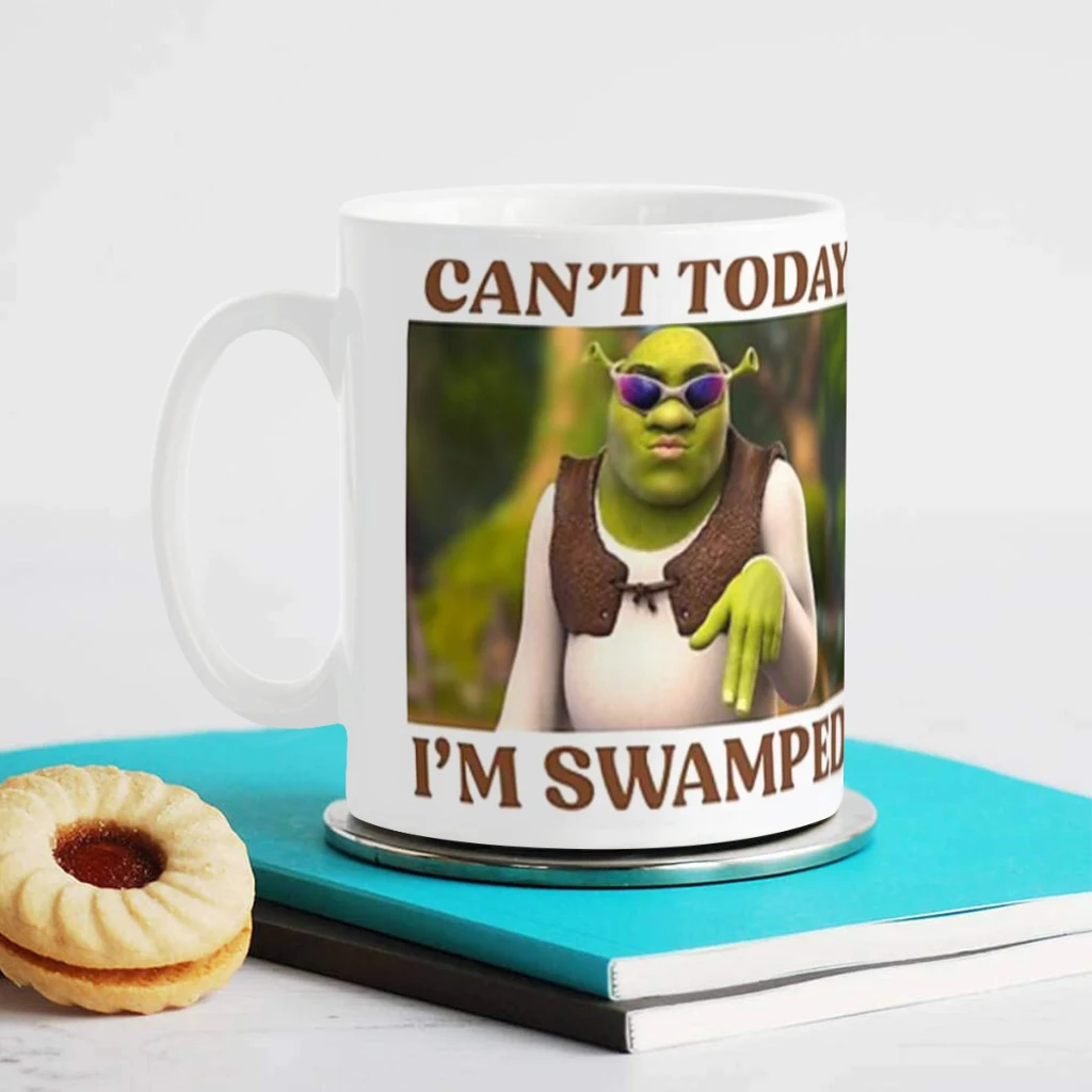 Can't today i'm swamped T-shirt Ceramics Coffee Mugs Tea Cup Milk Cups Gifts Drinkware Coffeeware