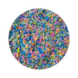 Ocean Sea Themed Polymer Clay Slice Fillings 200g/Lot Fish Shark Soft Clay Sprinkles For Slime Fillers Nail Art Craft Decoration