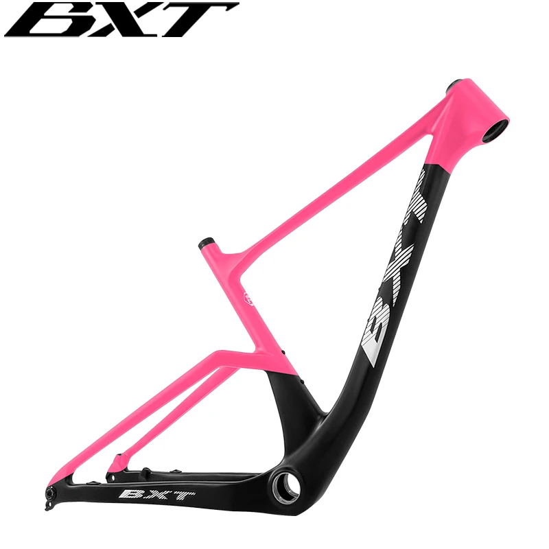 

BXT Carbon MTB Frame 29er UDH hanger Full Internal Routing frame Mountain Bike Disc Brake Frame fit Single Chainring Max 2.4Tire
