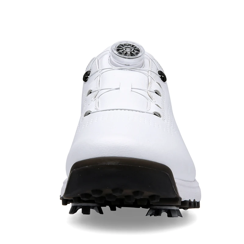 Unisex Golf Shoes Waterproof Breathable Sports Shoes Outdoor Golf Training Shoes Professional Spin Buckle Golf Sneakers Women