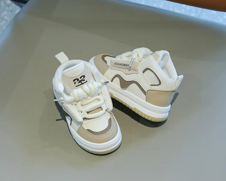 2026 Neue Kinder-Sportschuhe für Frühling und Herbst – Trendige High-Top-Freizeitschuhe für Jungen und Mädchen – Modische Dopamin-Laufschuhe – Detail 19
