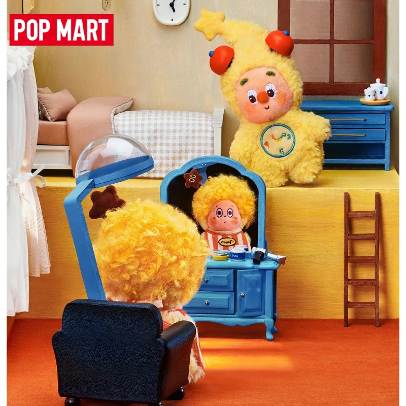 팝마트 트윙클 트윙클 비어 어 리틀 스타 시리즈 - 플러시 펜던트 블라인드 박스 섬세한 키체인 서프라이즈 박스 선물