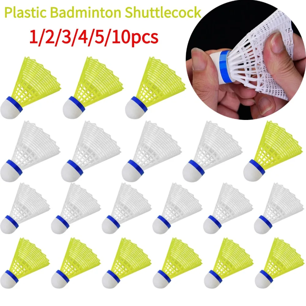 Volantes de bádminton de nailon con gran estabilidad, durabilidad, pelotas de entrenamiento deportivo, volantes de bádminton, suministros para exteriores
