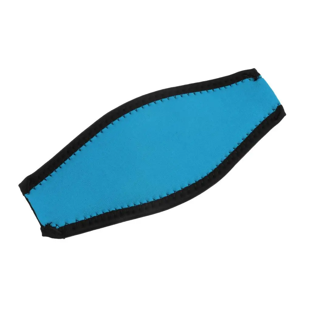 Comfortable Neoprene Mask Strap Cover for Scuba Snorkel and Swimming Protects Hair Quick Slide