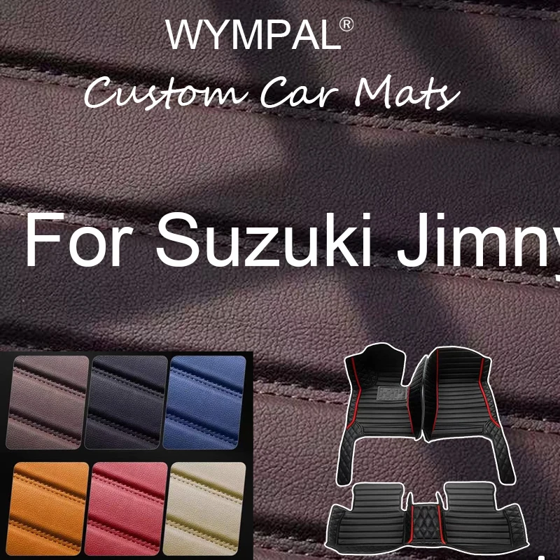 Tapete de chão de carro de luxo para suzuki jimny sierra jb64w jb74w 2019 2020 2021 2022 tapete automotivo para carro acessórios de carro