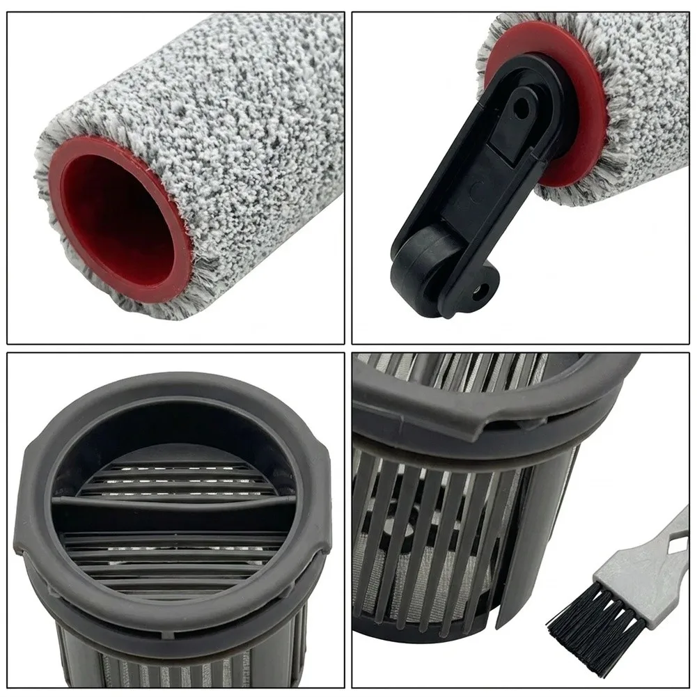 For H14 for Pro for Ultra H30 H13 Roller Brush Filter Set Floor Washer Vacuum Cleaner Parts Replacement Accessories Cleaning