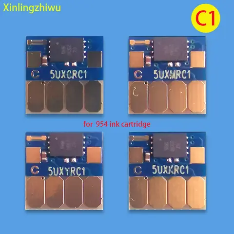 VC1954 954XL auto reset chip for hp officejet pro 7740 8210 8710 8720 8730 ink cartridge new version