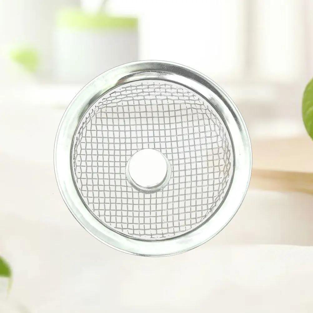 Stainless Steel Sink Strainer Basket for Kitchen Bathroom Garage Heavy Duty Corrosion Resistant Wear Resistant Easy Install