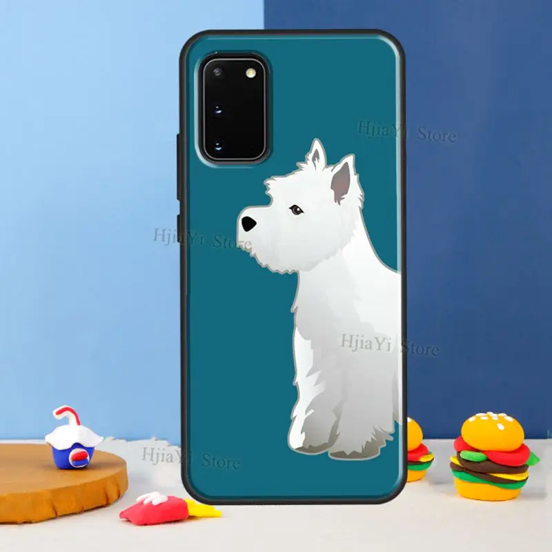 Westie Scottie Scottish Terrier For Samsung Galaxy S21 S22 Ultra S20 FE Note 20 Ultra S8 S9 S10 Note 10 Plus Phone Case