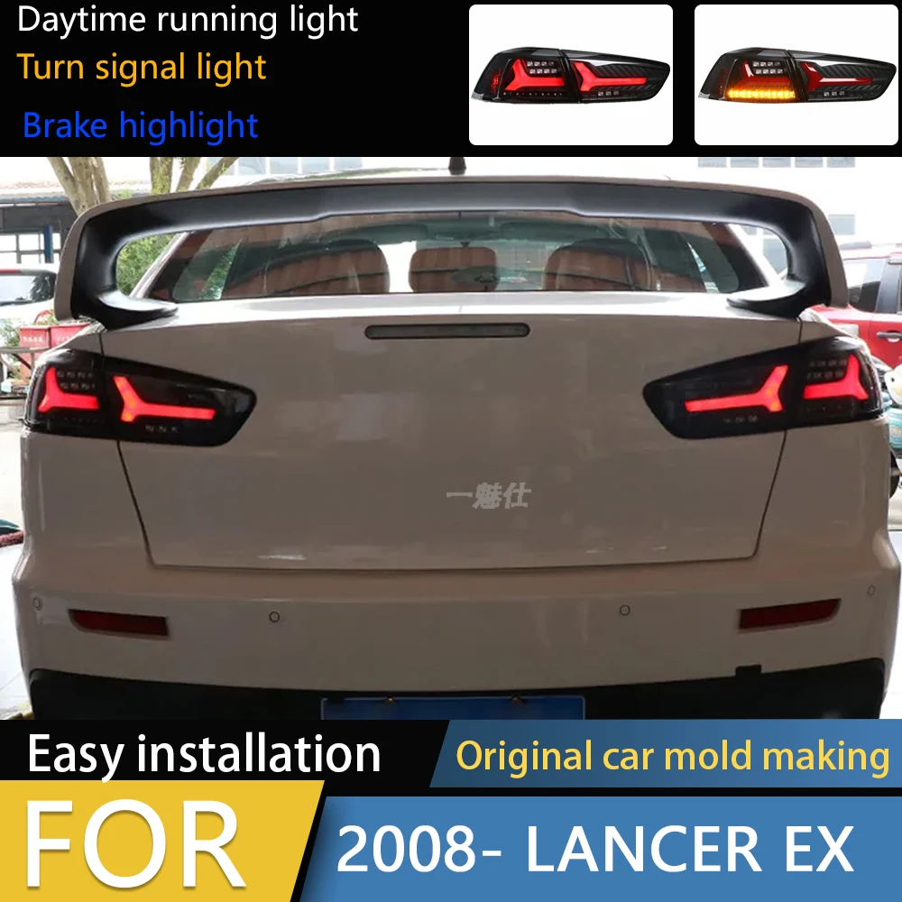 

2008 2009 2010 2011 2012 2013 2014 2015 2016 2017 Автомобильные задние фонари для Mitsubishi Lancer Evo Задний фонарь Предупреждающий тормозной стоп