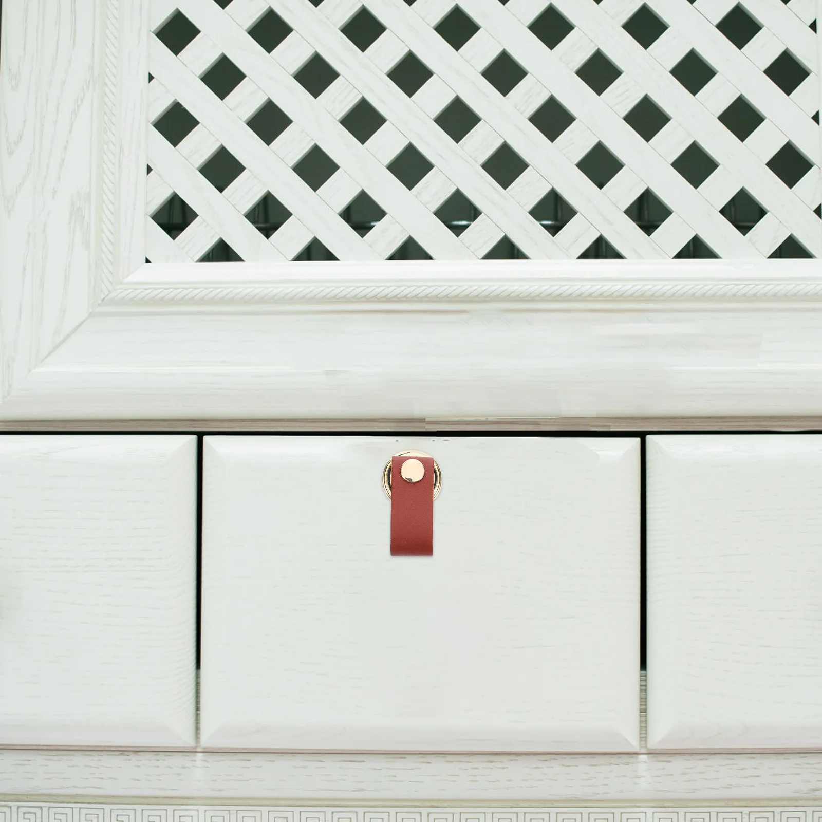 

Fake Drawer Pull Handle Wardrobe Cabinet Knob Golden Zinc Alloy Single Hole for Kitchen Closet Furniture Hardware