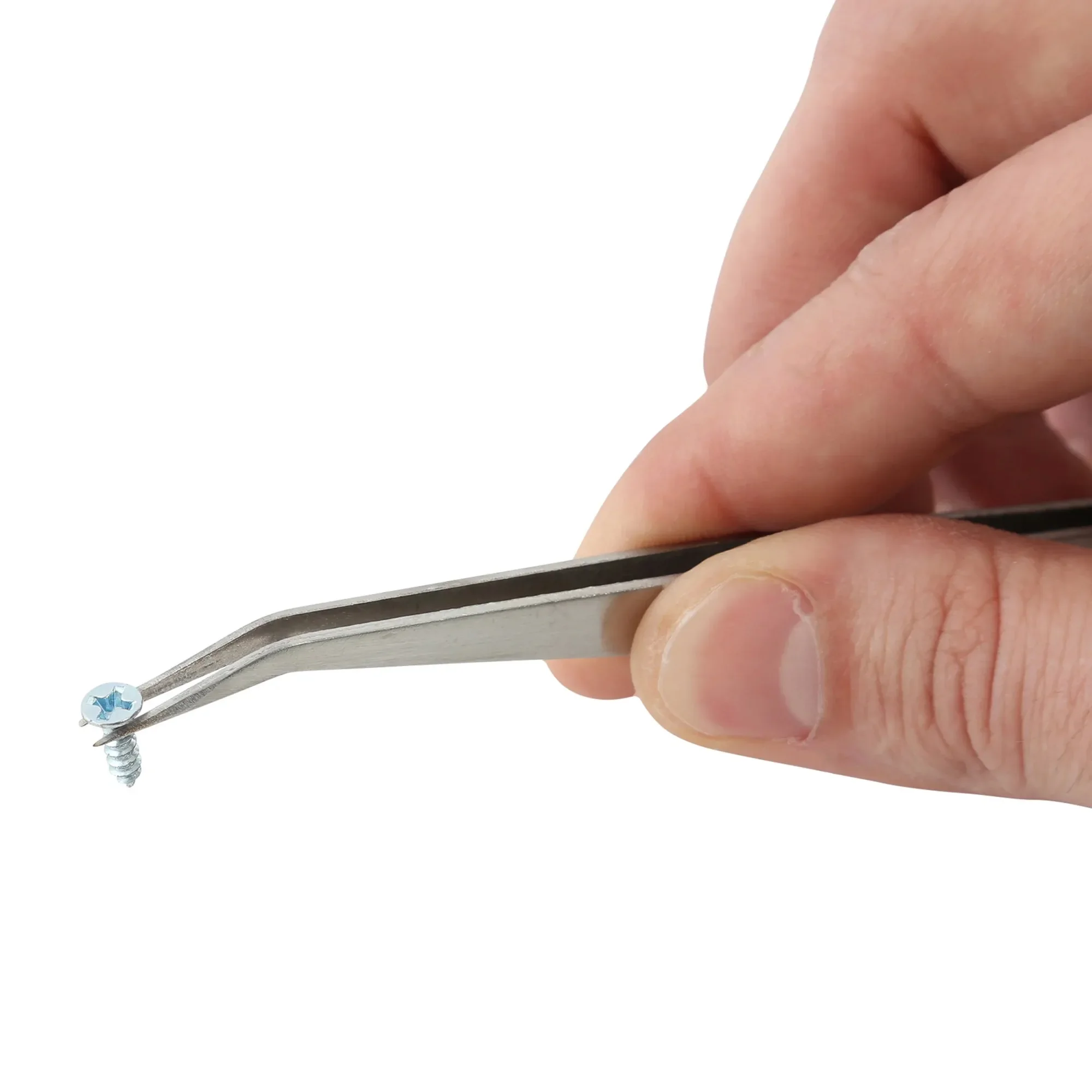 Hyper Tough 6-Piece Fine Point Stainless Steel Tweezer Set