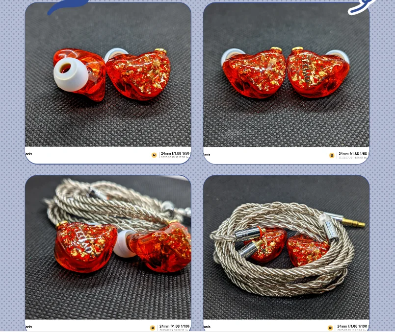 Qveer Rhapsody Carbon Crystal Nano Ultra Flagship Dynamic Popular Vocal Hifi Music Monitor Studio Audiophiles Bass Earphones