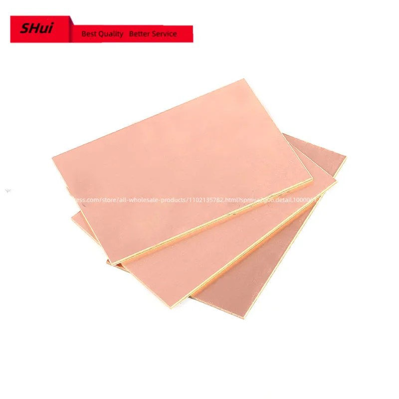 Single Side Plate CCL 20*30cm 20x30cm PCB Copper Clad Laminate Bakelite Material Universal Board Practice DIY Kit