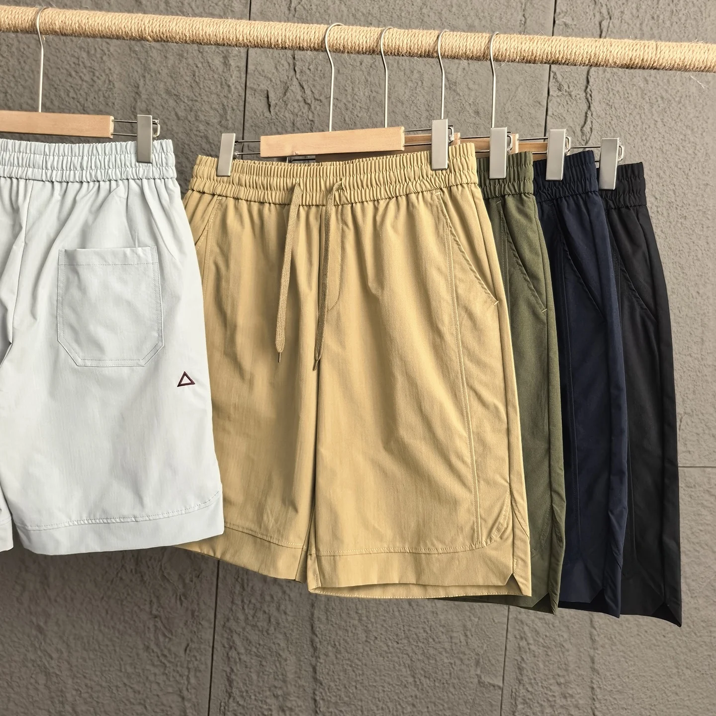 

Outdoor Function Couple Sle Elastic Waist Straight Leg Qui Dry Breathable Loose Fit Five Inch orts Youth Summer Casual ...