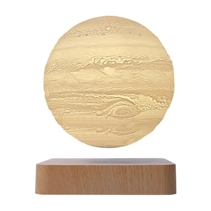 Maglev 3D printing moon light luminous Jupiter creative moon light