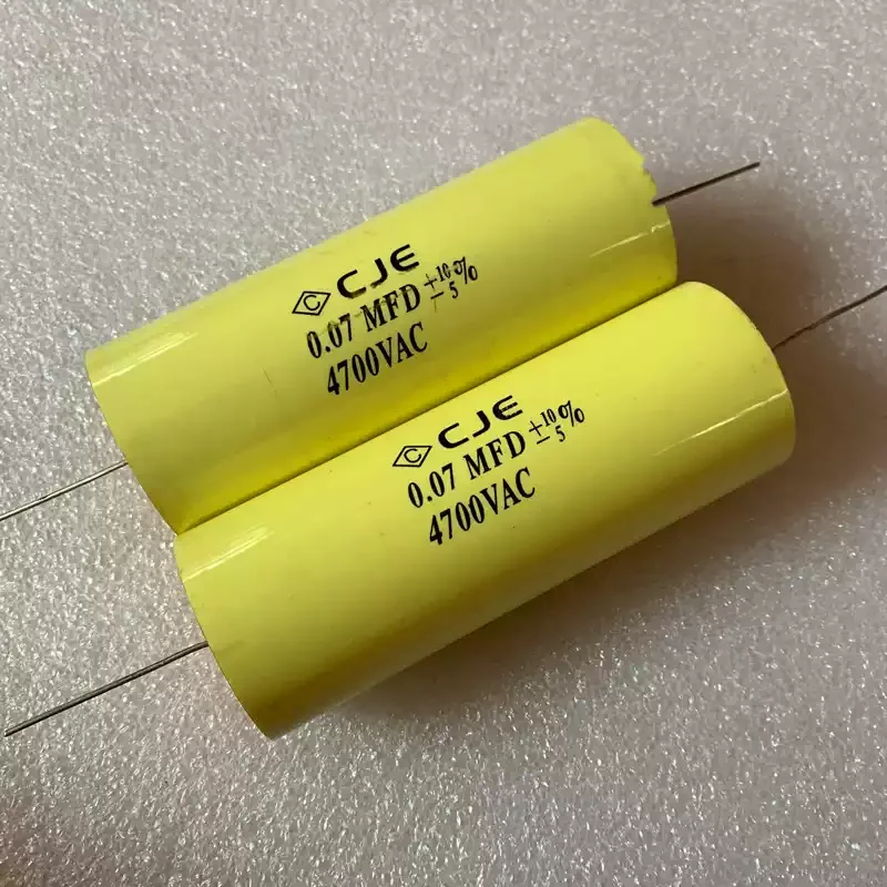 3-10pcs CJE 0.07UF 4700VAC Induction Heating Electromagnetic Inverter IGBT Absorption Non Inductive Thin Film Capacitor