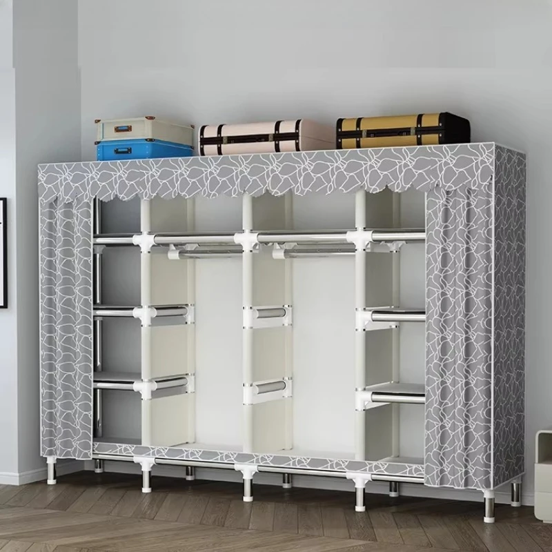 Clothes Storage Wardrobe Display Minimalist Nordic Modern Cupboard Wardrobe Partitions Modular Guarda Roupa Furniture For Room
