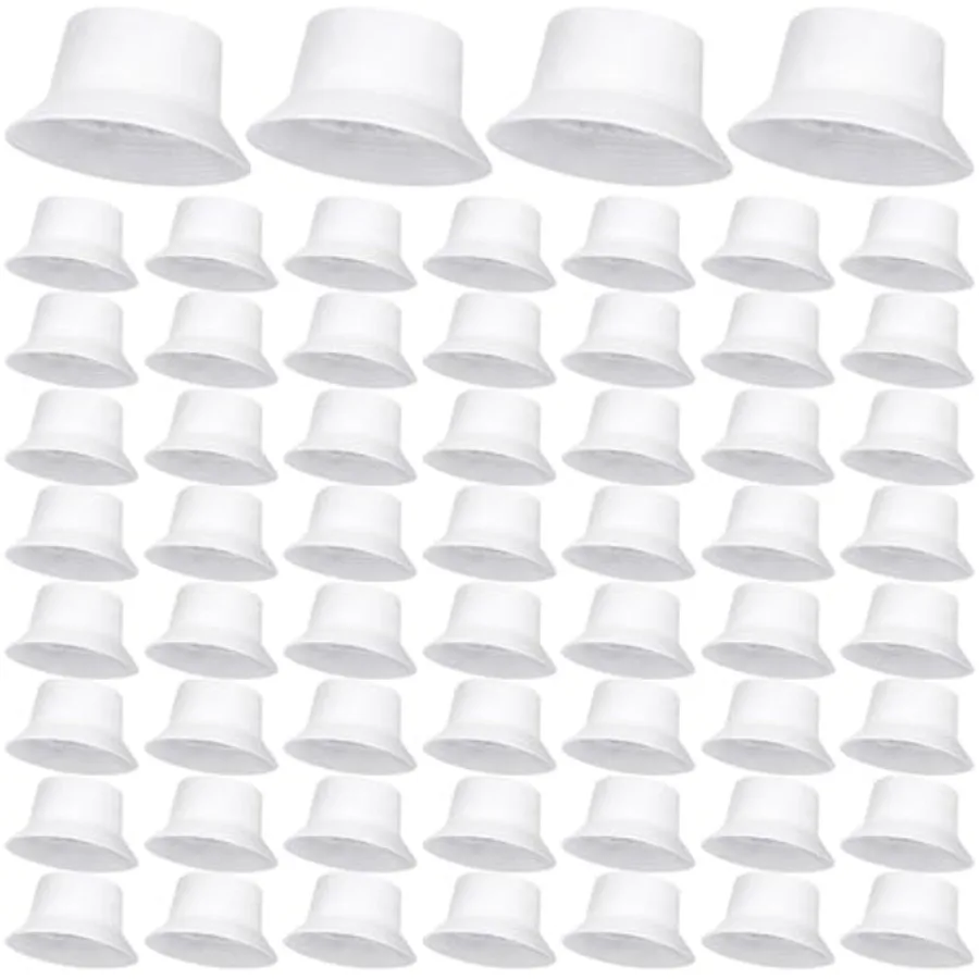 

Bucket hat for summer beach getaway, 100 cotton fisherman's hat in solid colors, lightweight and breathable for women and men