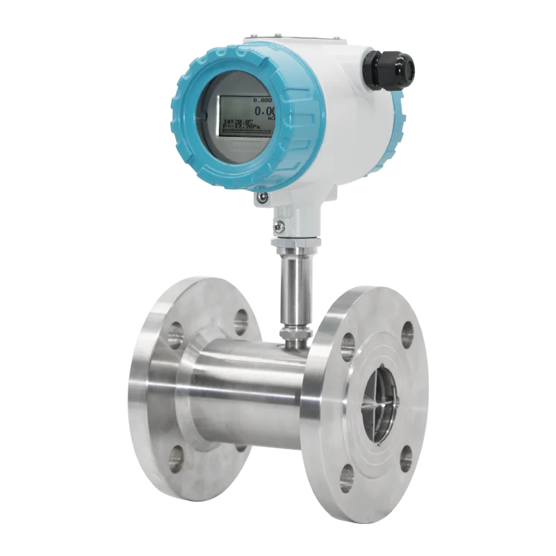 SS304/316 4-20mA LCD totalize food grade liquid flow meter turbine flow meter  flow meter alcohol flowmeter