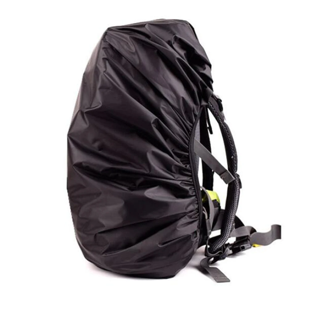 35-40L Plecak Osłona przeciwdeszczowa Outdoor Travel Torba na ramię Plecak Płaszcz przeciwdeszczowy Czarna osłona przeciwpyłowa Wodoodporna kurtka przeciwdeszczowa na kemping