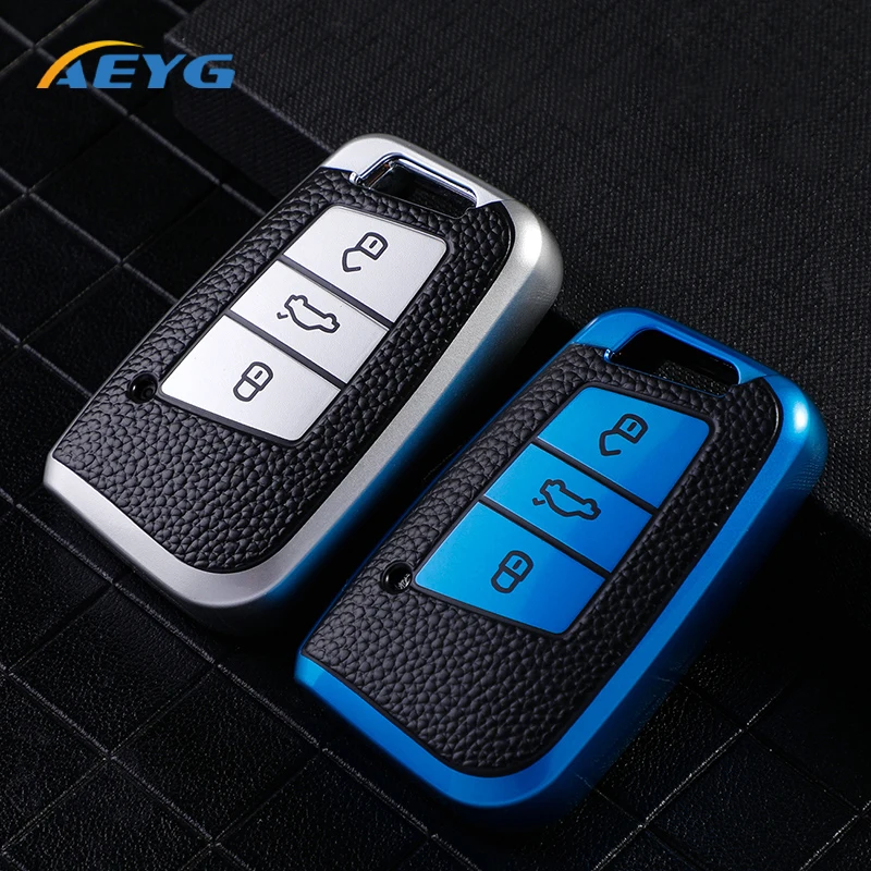 

TPU Car Remote Key Case Cover Shell Fob For Volkswagen VW Magotan Passat B8 Golf Tiguan For Skoda Superb A7 Kodiaq Accessories