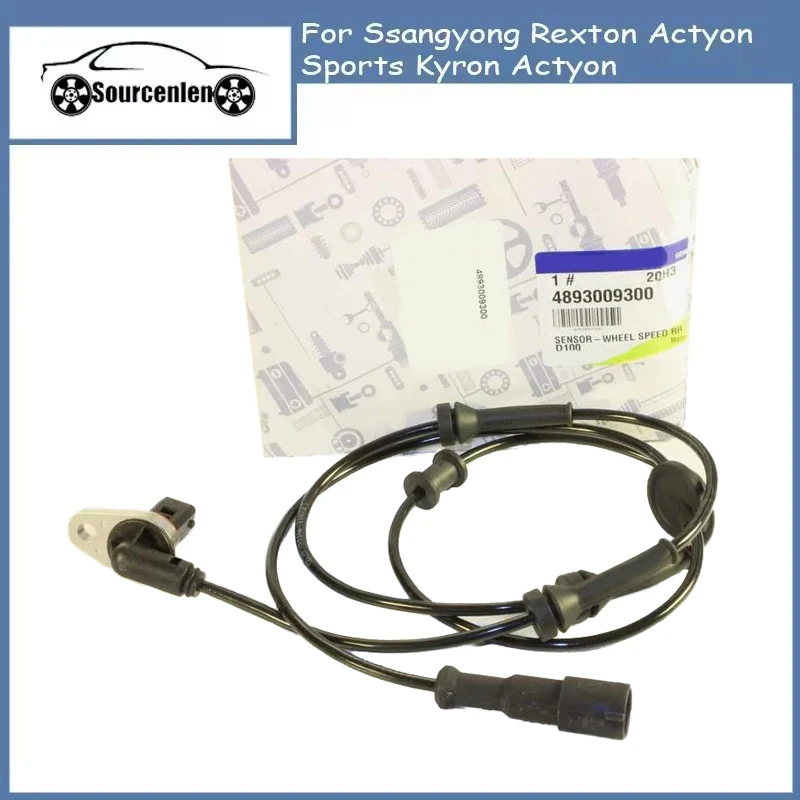 

Brand New Original Rear Wheel Speed Sensor For Ssangyong Rexton Actyon Sports Kyron Actyon 4893009300 48930-09300