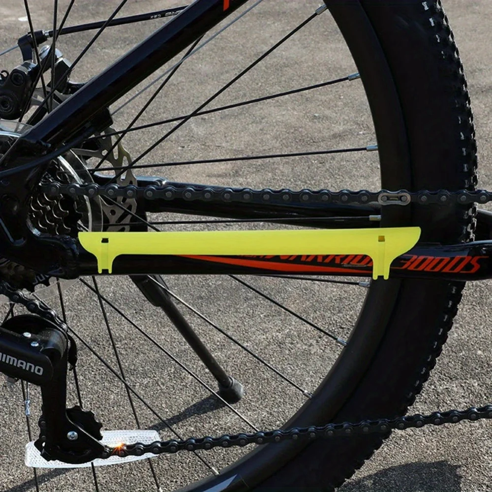 

1PC Colorful Bike Chain Guard Protector Cycling Chain Stay Protector Care Frame Cover Guard Bicycle Bike Riding Parts