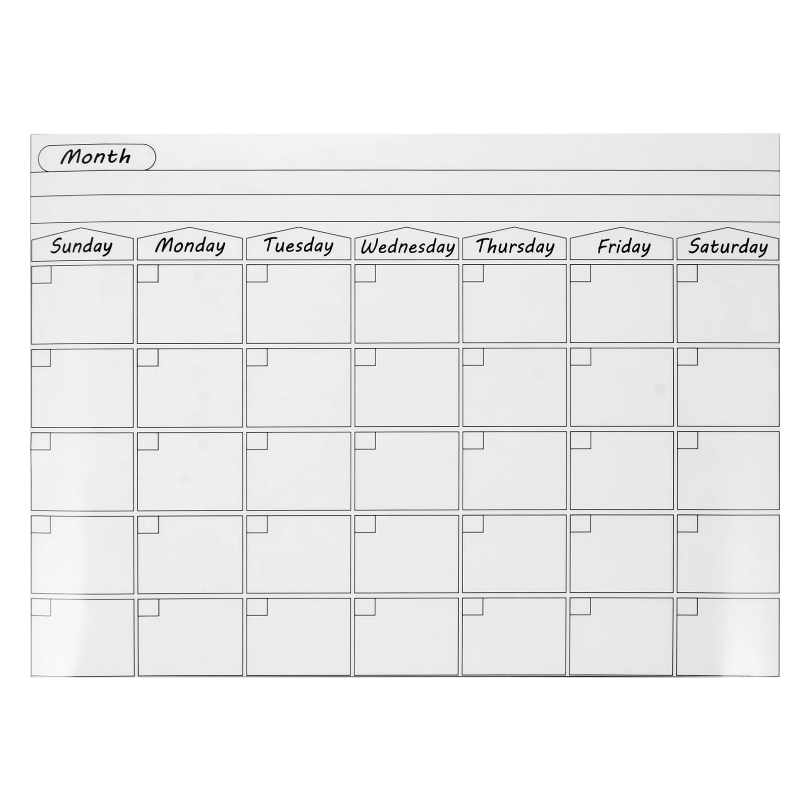 1 قطعة لوحة رسائل مغناطيسية قابلة للمسح ملصق للثلاجة لوحة ملاحظات للثلاجة خطة لا تُنسى سبورة بيضاء مغناطيسية لكتابة القوائم #6