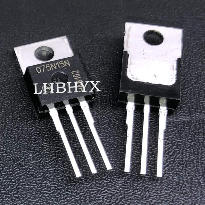 MOSFET de Potencia de Canal N 075N15N IPP075N15N3G TO-220 150V 100A Nuevo Original 1 Unidad