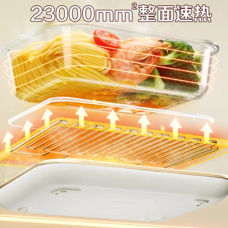 SUPOR tabla calefactora tabla aislante de comida tabla de cortar en caliente, posavasos calefactor de temperatura constante posavasos cálido