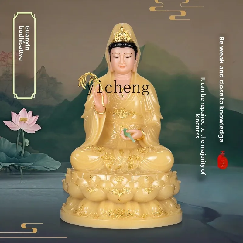 FX-1 FX-27 Buddha Statue for Home Worship Sitting Lotus Buddha Statue