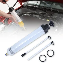 500CC / 200CC Car Oil Extractor Pump, Gear Oil, and Brake Fluid Extractor, Auto Vacuum Fuel Transfer Hand Pump