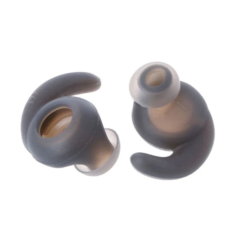 コード付きヘッドセット用シリコンイヤフォン 3 組 大型クリア交換用イヤージェル